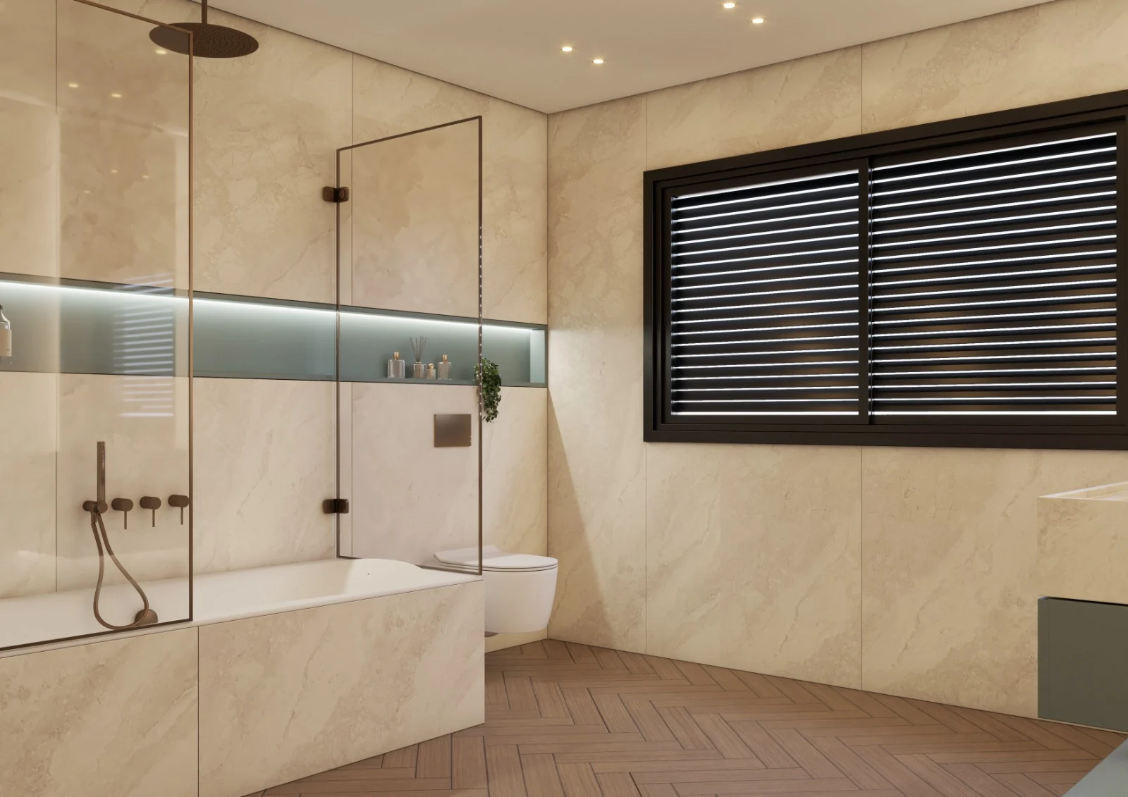 Bathroom interior