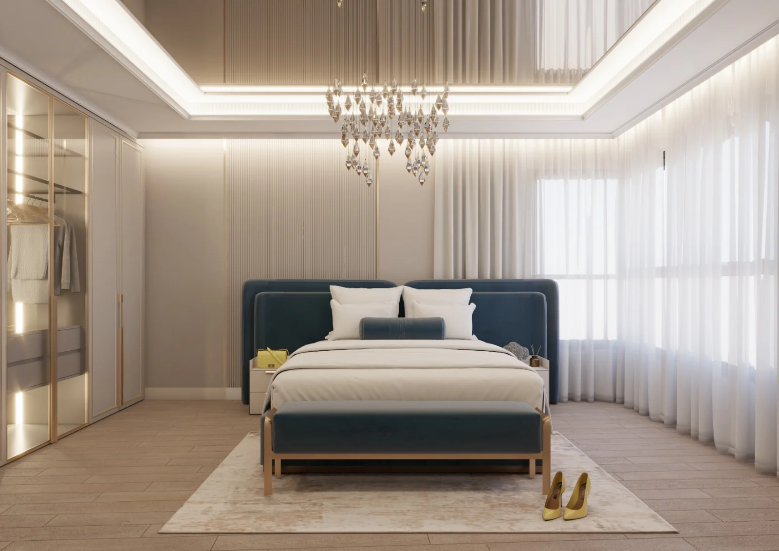 Bedroom interior