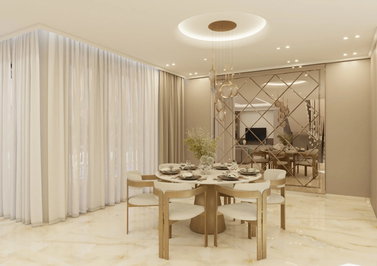 Dining area at Ravutski 51