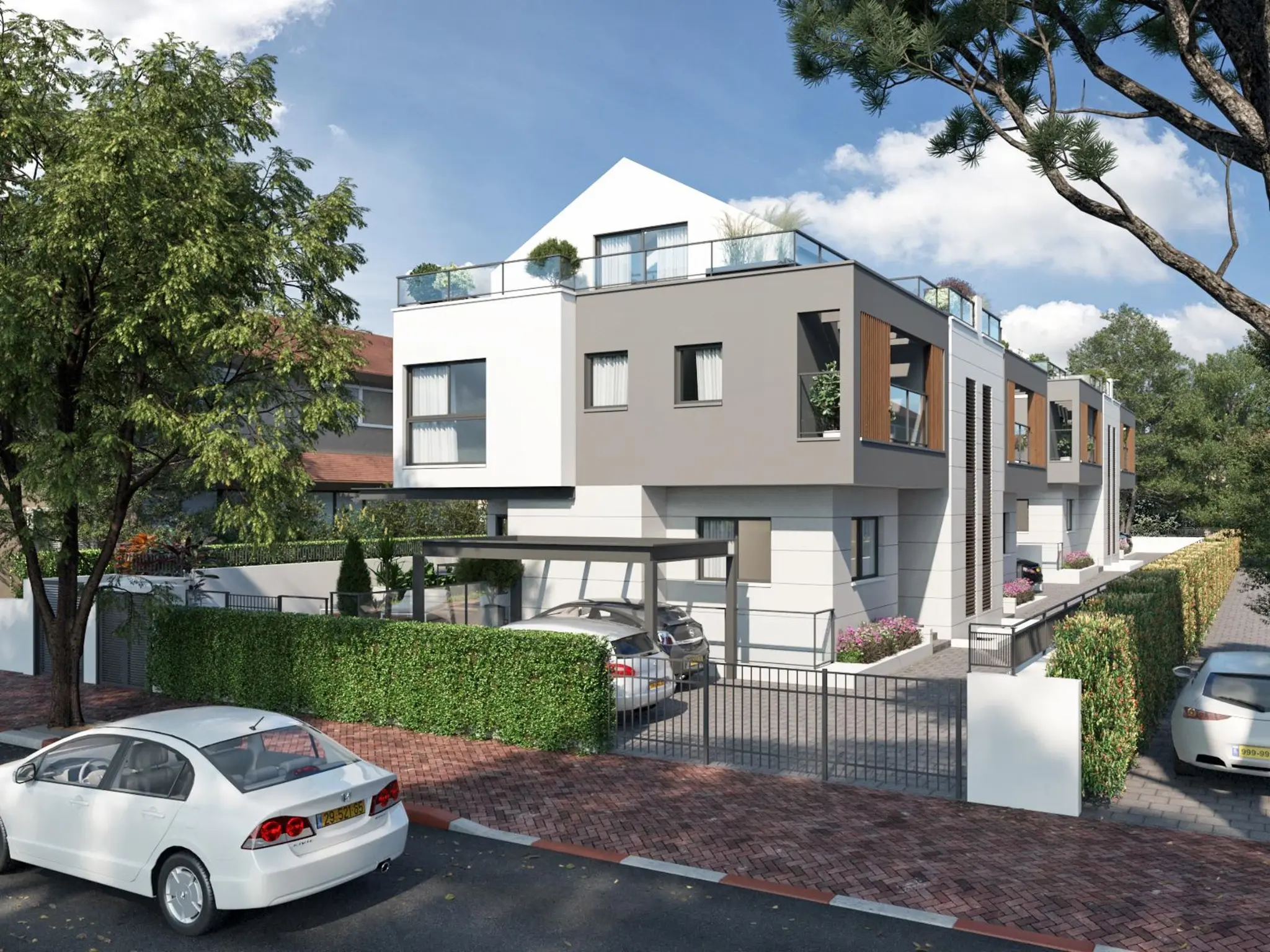 Exterior architectural rendering of Ravutski 51