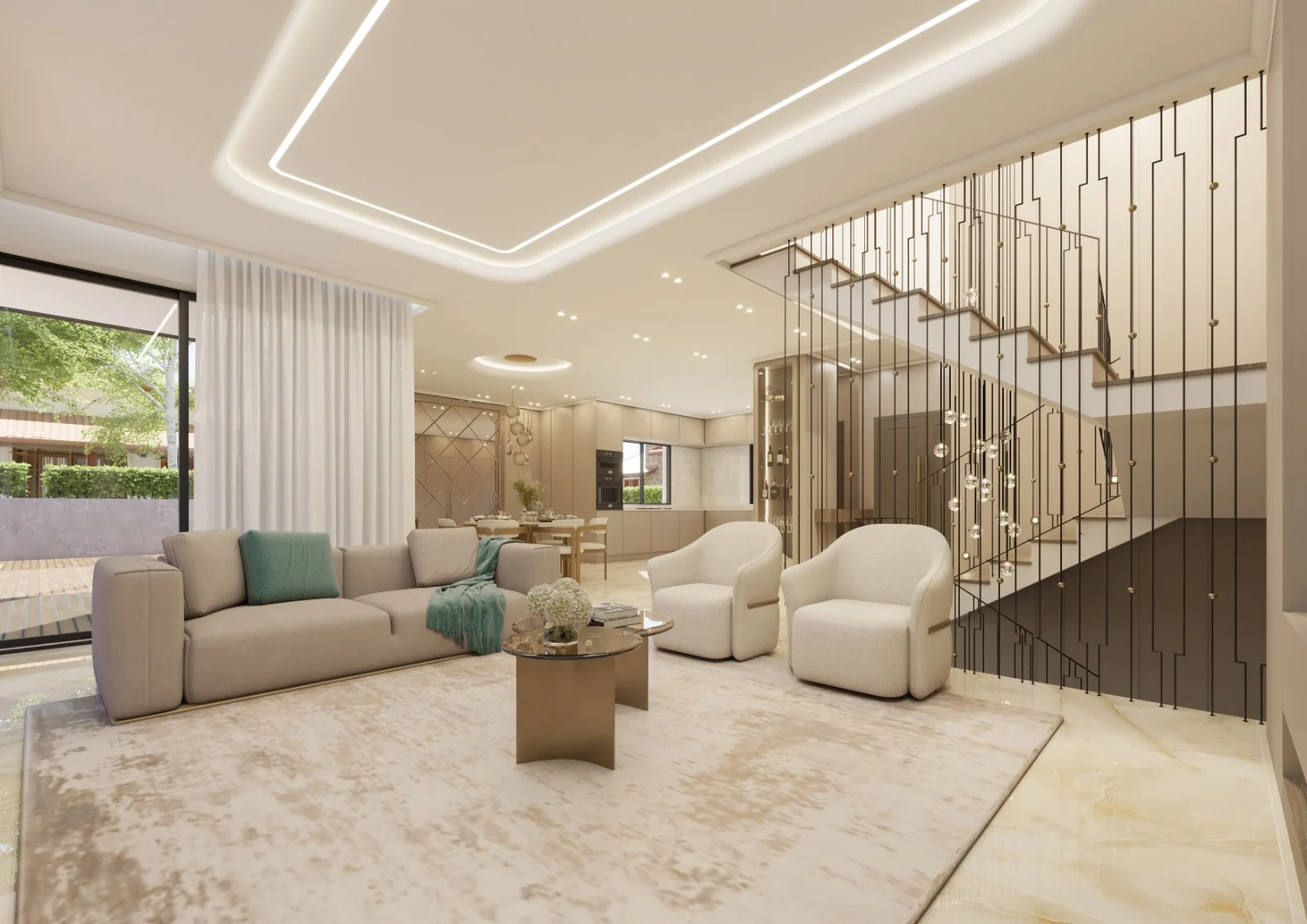 Living room interior